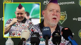 'I THOUGHT POOR LUKE' - Peter Wright INSTANT REACTION to shocking Luke Humphries at Ally Pally