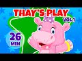 Thay's play Vol. 1 - Giramille 26 min | Kids Song