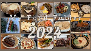 My Food Folder 2024