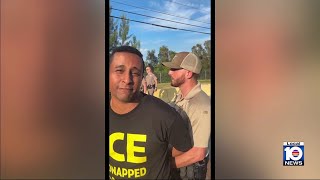 Dozens arrested after protesting ICE outside Krome Detention Center