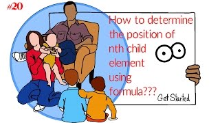 how to use nth child CSS selector formula - CSS tutorial for Beginners