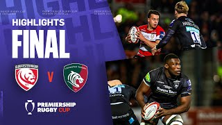 Gloucester v Leicester - FINAL HIGHLIGHTS | Superb Kingsholm Atmosphere! | Premiership Cup 2023/24