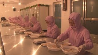 中国金融制裁の影響なし 北朝鮮、羅先特区を公開 N. Korean seafood processor