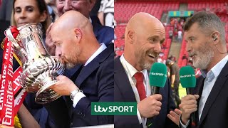 "This season was a mess!" - Ten Hag reacts after guiding Man Utd to FA Cup triumph - ITV Sport