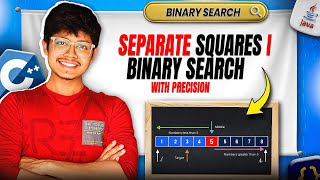 3453. Separate Squares I | Binary Search with Precision | Template