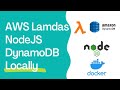 How to locally run AWS Lambdas with NodeJS and DynamoDB
