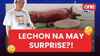 Lechong baboy na may kakaibang palaman!