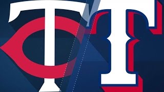 4/25/17: Seven-run 5th leads Twins past the Rangers