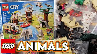 LEGO Wildlife Rescue Camp & Animal Overview