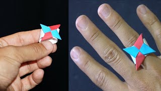 Origami Ninja Star Ring! (Fun & Easy) - Rob's World