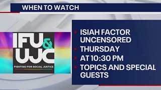 Isiah Factor Uncensored to cover inaugural United Justice Coalition Summit in New York City