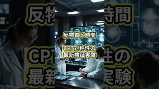 反物質と時間：CPT対称性の最新検証実験 #反物質 #時間 #CPT対称性