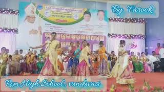 Rcm High school vandavasi dance performance