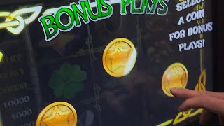 $4 Max Bet PA Skill Machine Top Progressive Chase Shamrock Shenanigans Slot Machine Free Spins Bonus