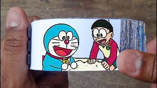 Doraemon Cartoon Flipbook #14 | Building Underground City Flip Book | Flip Book Artist 2022