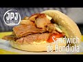 Sándwich de Bondiola Braseada con Pan Árabe - EnFoco Producciones