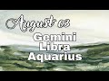 🔮AUGUST 03,2024 ♊GEMINI ♎LIBRA ♒AQUARIUS;DAILY HOROSCOPE