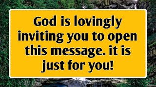 ❣️🤫 God's Message Today 🙏🙏 God is Lovingly Inviting You To Open..| god says | prophetic word #loa
