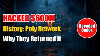 Decoded Codex · History (11): The Poly Network Hack | Why $600M Came Back | Hacker Morals