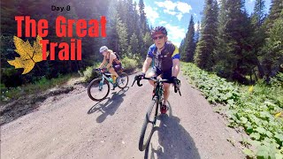 1,000 kilometre gravel cycling adventure - The Great Trail Canada: Day 8