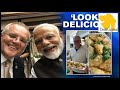 australian pm tells modi he wishes for modi hug and gujarati khichdi modi replies