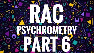 KTU-RAC-MODULE 5-PSYCHROMETRY -PART 6- PSYCHROMETRIC CHART