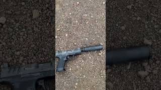 Walther VS Glock ?!?! #walther #glock #youtubeshorts #firearms #outdoors #cz #warzone