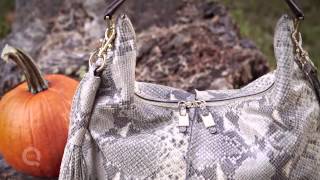 G.I.L.I. Milano Leather Exotic Hobo