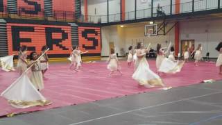 Oakland Middle School Color Gaurd February 18, 2017