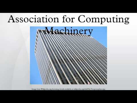 Association For Computing Machinery - YouTube