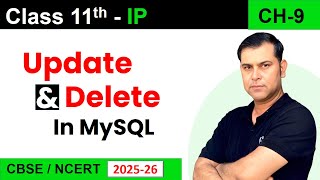Update and Delete Query in MySQL | More DML Commands | Class 11 IP Practical Explanation
