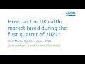 How has the UK cattle market fared during the first quarter of 2022? - Beef Market Update June 2022