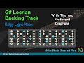 G# Locrian Jam Backing Track for Guitar with Tips and Diagrams