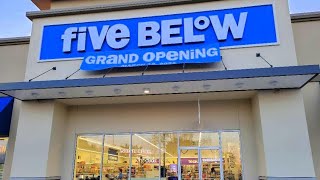 FIVE BELOW - GRAND OPENING TOUR OF ELK GROVE STORE! #fivebelow