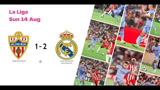 Real Madrid vs Almeria 2-1 HD Highlight extended