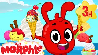 Search for Ice Cream Island | Morphle's Family | My Magic Pet Morphle | Kids Cartoons