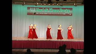 2019年12月1日第8回Hau'oli X'mas Party Alohilani Megumi Hula circle1 東日本 インターナショナル フラ サウンド協会