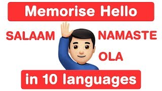Memory Challenge! Say Hello in Different Languages