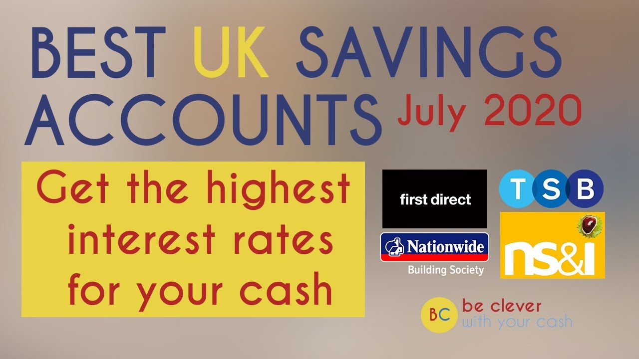 The Best Savings Account 2020 (July) - YouTube