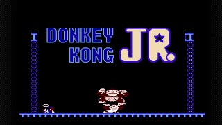 【FC】ドンキーコングJR.　1周3分手軽にプレイ！　~Re:37  ~　DONKEY KONG JUNIOR　DONKEY KONG JR.