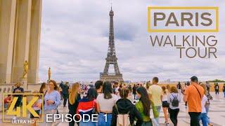 PARIS, France - 4K City Walking Tour - Episode #1 - Exploring European Cities