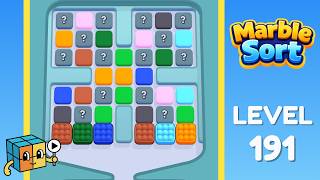 Marble Sort Level 191 Walkthrough Solution