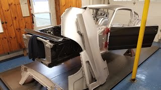 Building A 1965 Mustang Fastback Shell New Quarters Part5