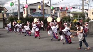 伊澤屋with北條太鼓　えっさホイ小唄　イヨダ感謝祭2015