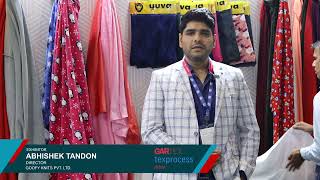 Gartex Texprocess India 2023 Delhi: Mr. Abhishek Tandon, Director - Goofy Knits