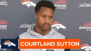Courtland Sutton on not being selected to the Pro Bowl: 'It is what it is'