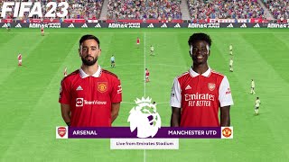 FIFA 23 | Arsenal vs Manchester United - English Premier League Season - PS5 Gameplay