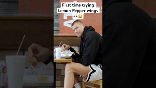 Jaylen Brown, Kristaps Porzingis... and a 10-piece hot lemon pepper 😂🔥|#Shorts