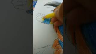 Goku drawing by Dharshan