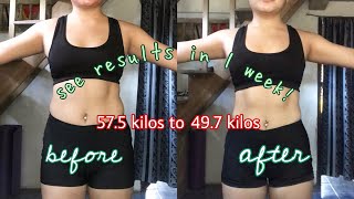 I TRIED THE EGG DIET for a week (lost 7 kgs in 1 week) #StayHome | Théa D.